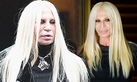 donatella versace lives where|donatella versace without make up.